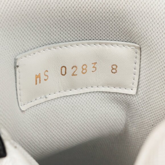 Louis Vuitton LV Trainer "Denim Noir" Leather Low-Top Sneakers - Picture 15 of 16